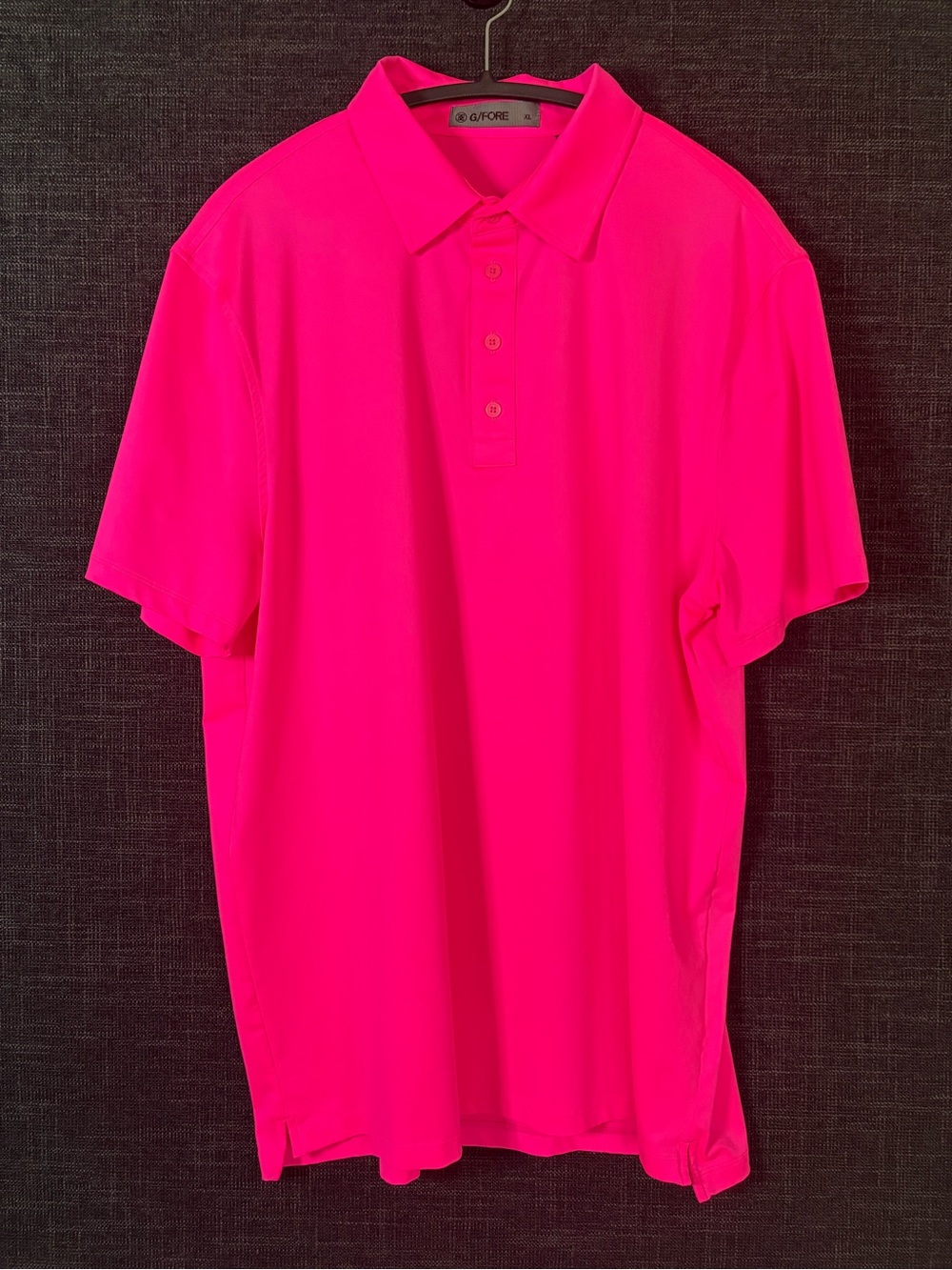 G/FORE Men’s Hot Pink Performance Polo